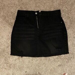 Forever 21 Black Pencil Mini Skirt Casual